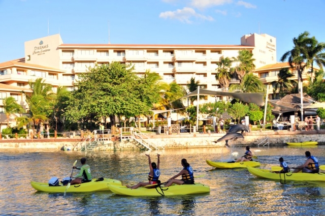 Parque de kayaks